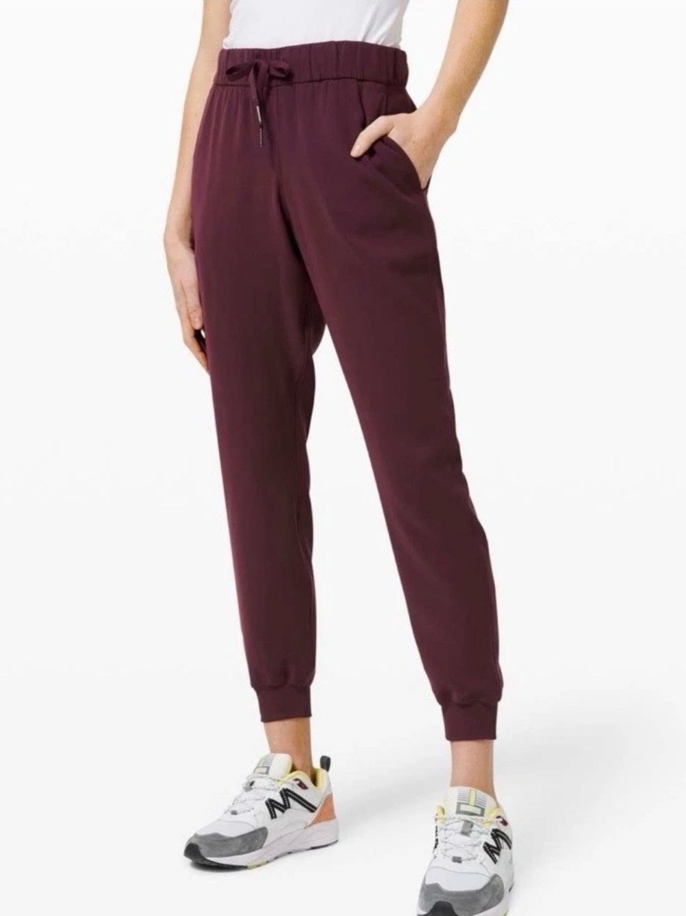 lululemon athletica  Women's On The Fly Jogger Burgundy